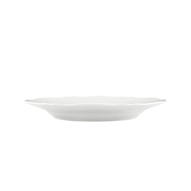 Antico Doccia Flat Plate by Ginori 1735 Fine White Porcelain