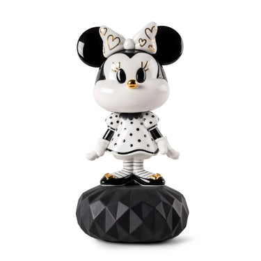 Minnie in Black and White Sculpture