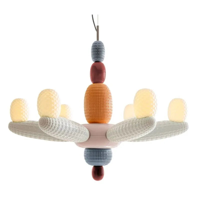 Soft Blown Chandelier