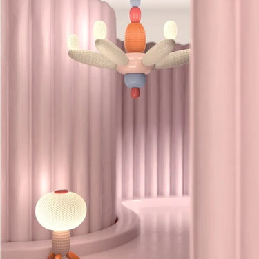 Soft Blown Chandelier