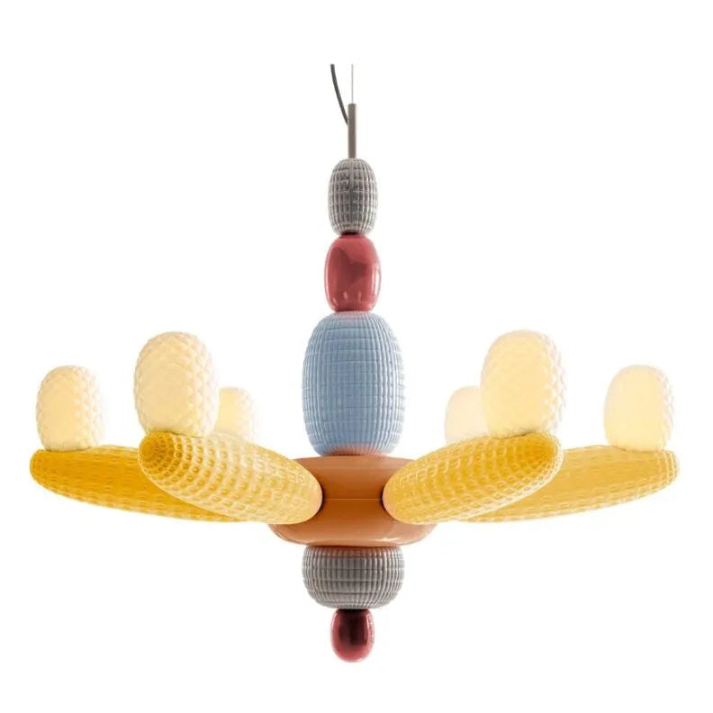 Soft Blown Chandelier