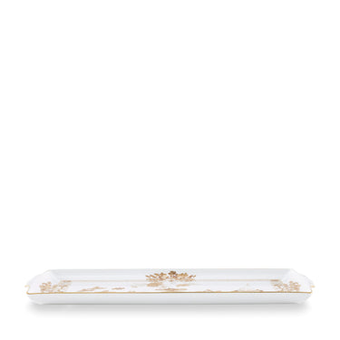 Oriente Italiano Rectangular Tray with Handles, Large