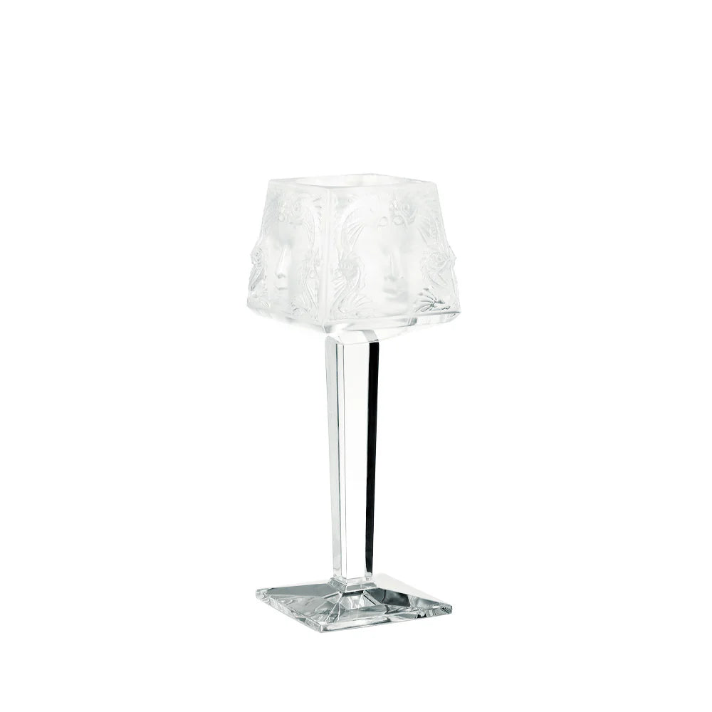 Masque de Femme On Foot Votive, Clear