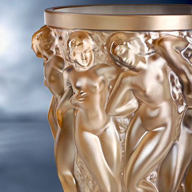 Bacchantes Vase, Gold Luster