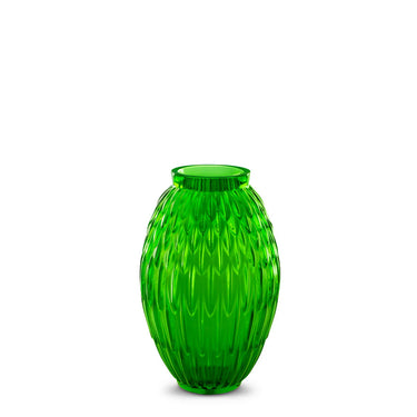 Plumes Vase, Green