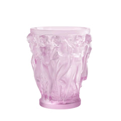 Bacchantes Vase, Pink Luster
