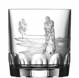 Golf Double Old Fashioned Glass