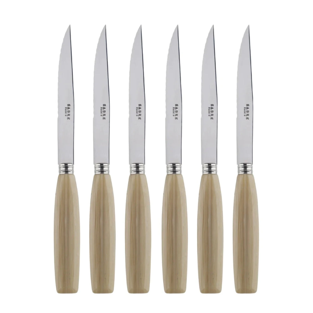Djembe Steak Knives, Set of 6