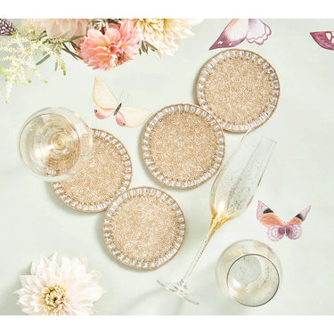 Bevel Drink Coasters, Set of 4