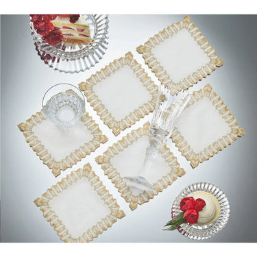 KS x Baccarat, Etoile Cocktail Napkins, Set of 6