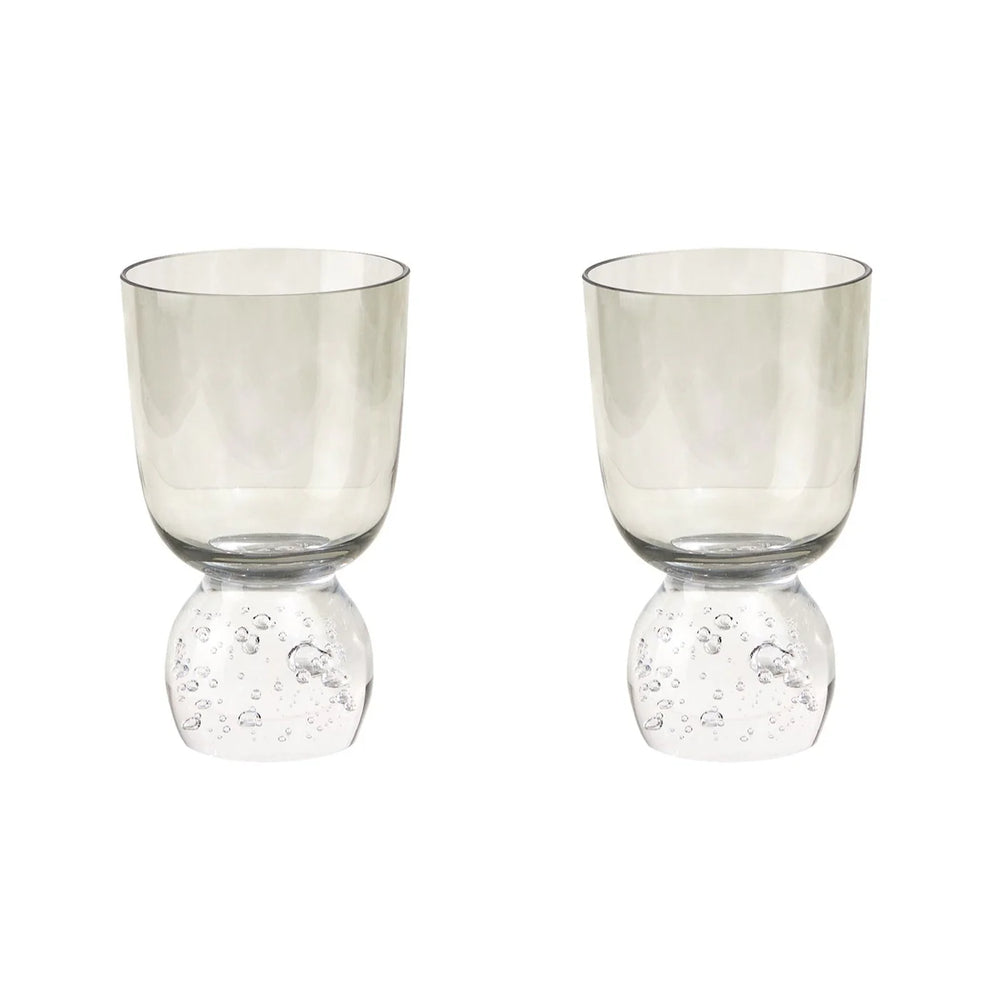 Bubble Glass Tumblers, Set of 2
