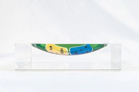 Candy Dish, Dot By Dot Sky Green