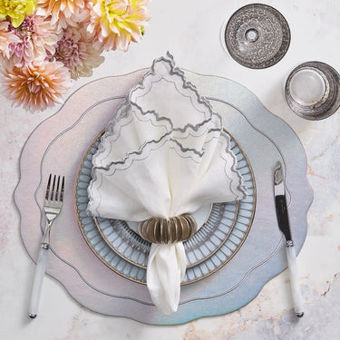 Demilune Napkin Ring, Set of 4