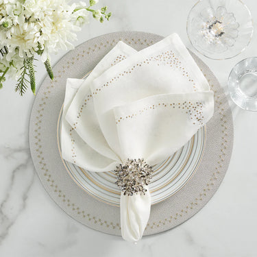 Aster Napkin Ring, Set of 4