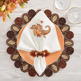 Marisol Placemat in Brown & Natural, Set of 4
