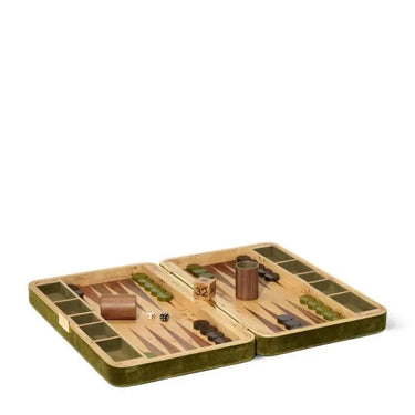 Velvet Backgammon Set