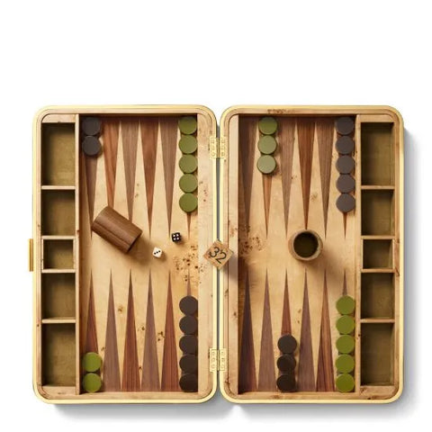 Velvet Backgammon Set