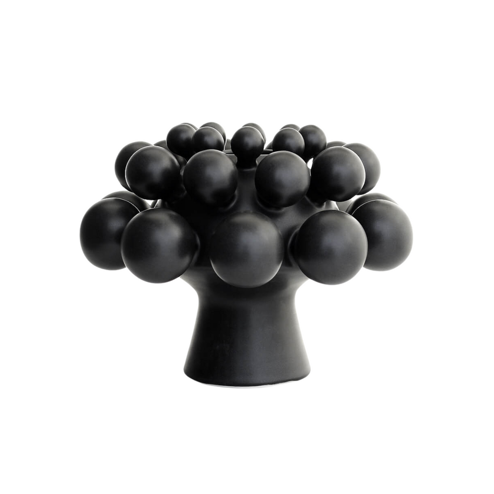 Nimbus Dome Vase, Onyx