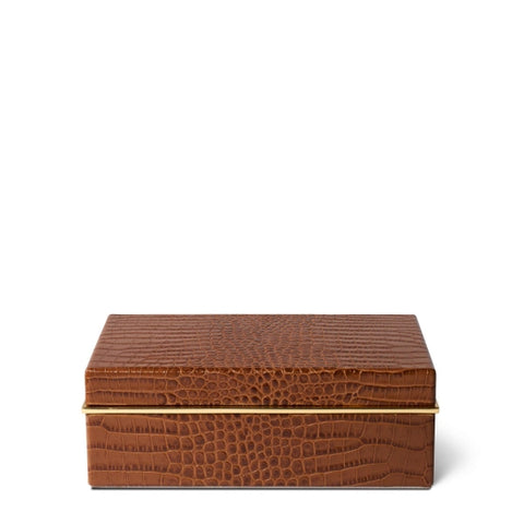 Classic Croc Leather Box