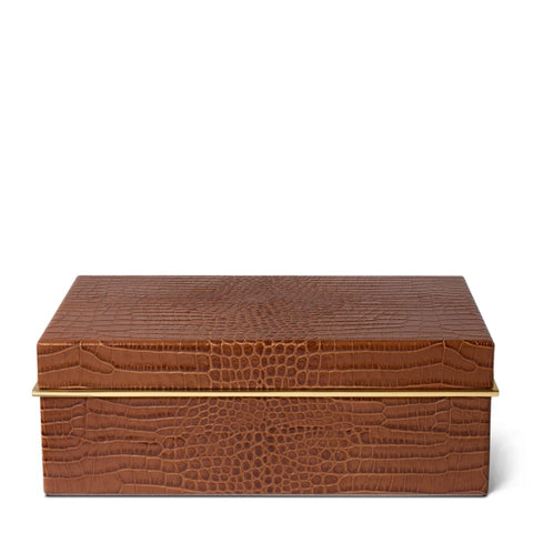 Classic Croc Leather Box