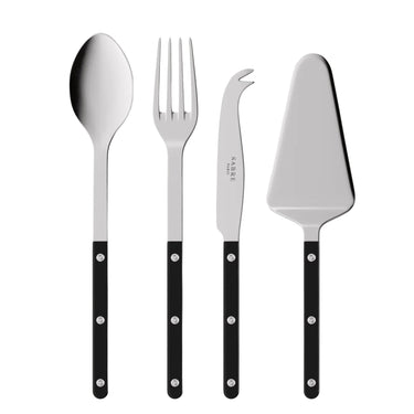 Bistrot Hostess Set, Black Shiny