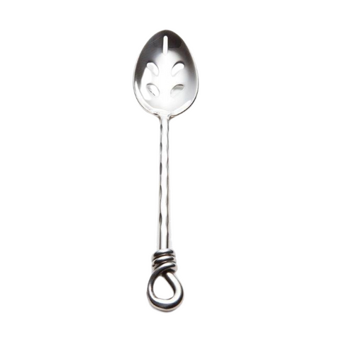 Taos Twist Pierced Serving Spoon, Medium