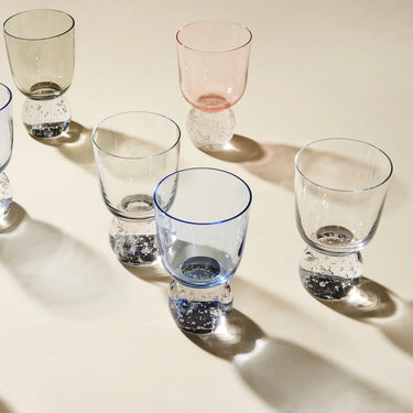 Bubble Glass Tumblers, Set of 2