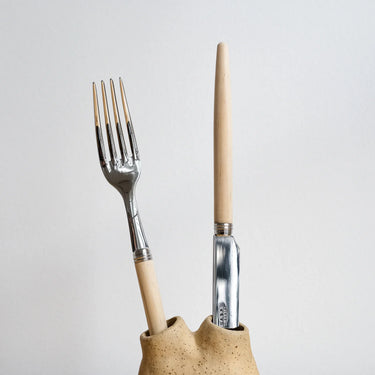Jonc Five Piece Place Setting, Light Wood