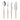 Jonc Hostess Set, 4, Light Wood