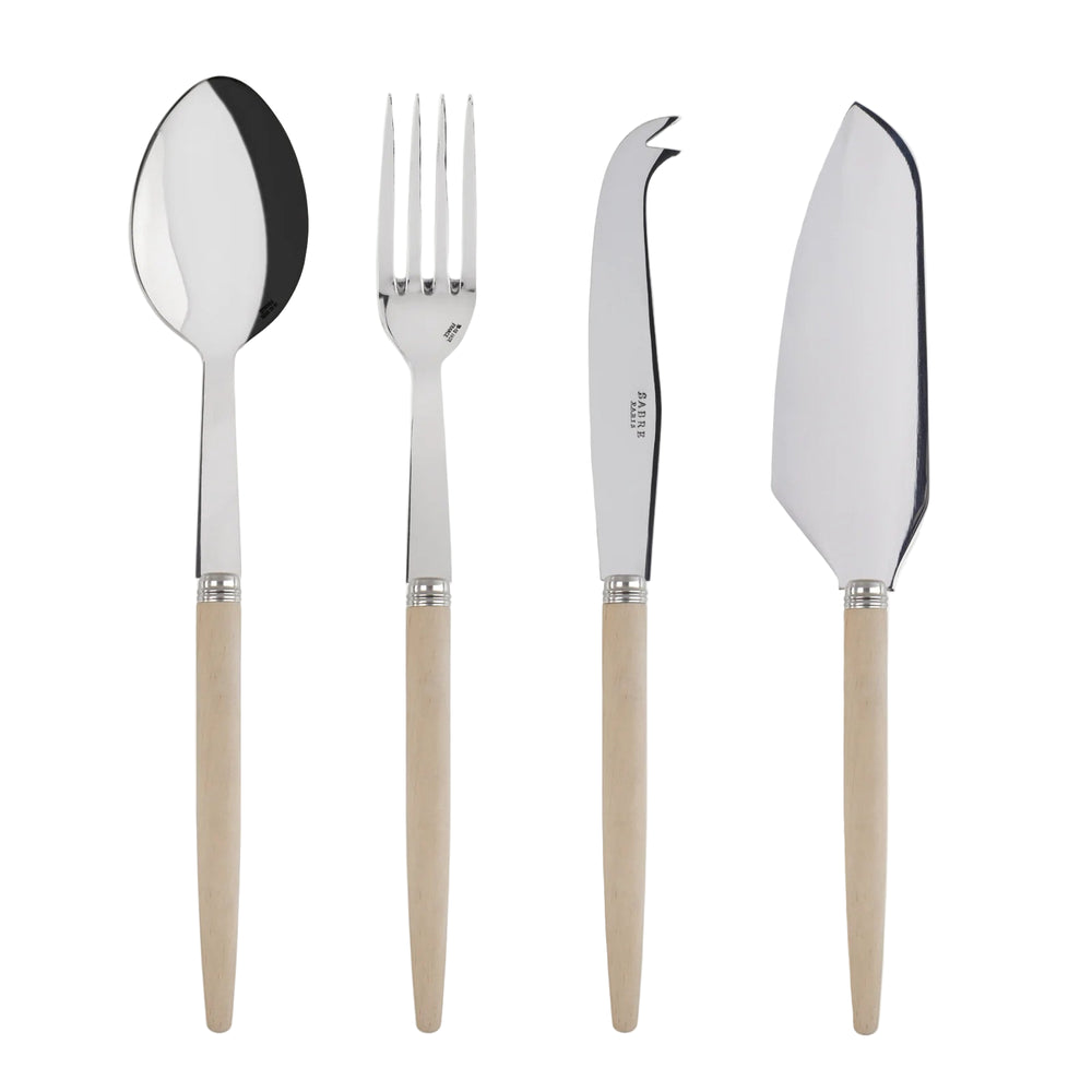 Jonc Hostess Set, 4, Light Wood