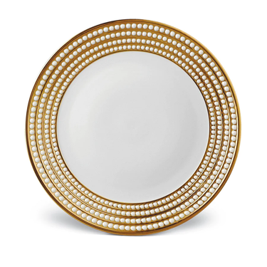 Perlée Gold Charger Plate