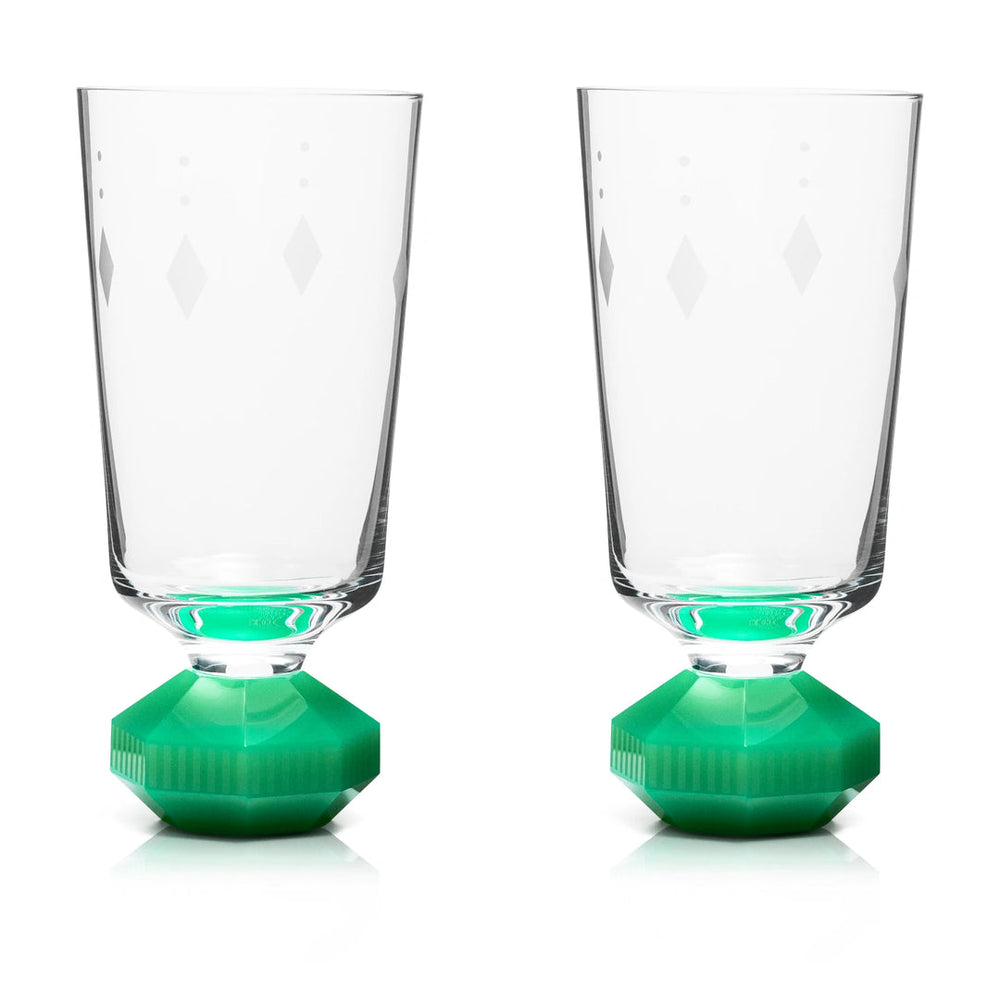 Chelsea Tall Crystal Glass, Set of 2