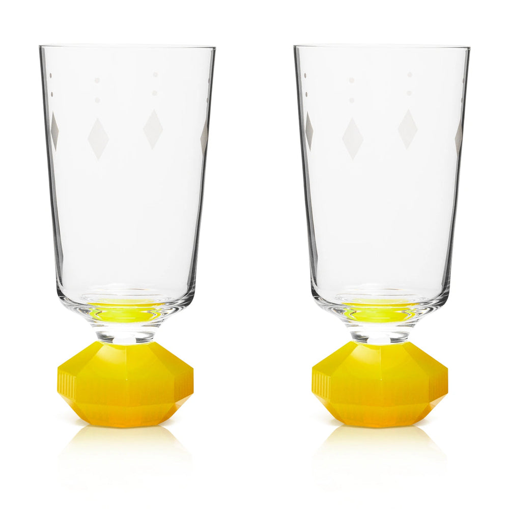Chelsea Tall Crystal Glass, Set of 2