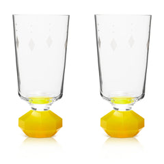 Chelsea Tall Crystal Glass, Set of 2