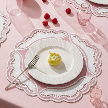 Oyster Faux Leather Placemats, Set of 2