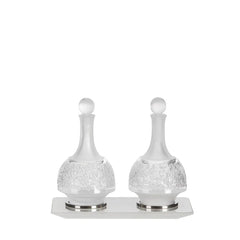 Versailles Oil & Vinegar Cruets & Tray, Set of 2