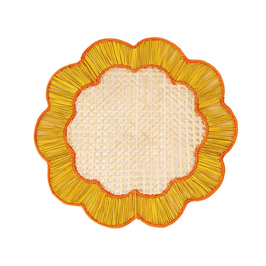 Breezy Placemat, Set of 4, Yellow