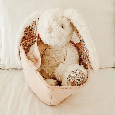 Faith Floral Bunny Plush Toy