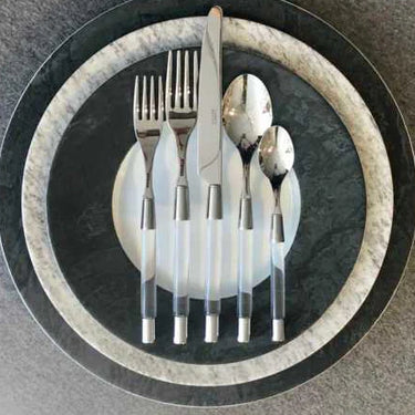 Zoe Flatware, Clear