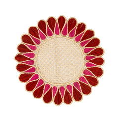 Drops Placemat, Set of 4, Terracotta