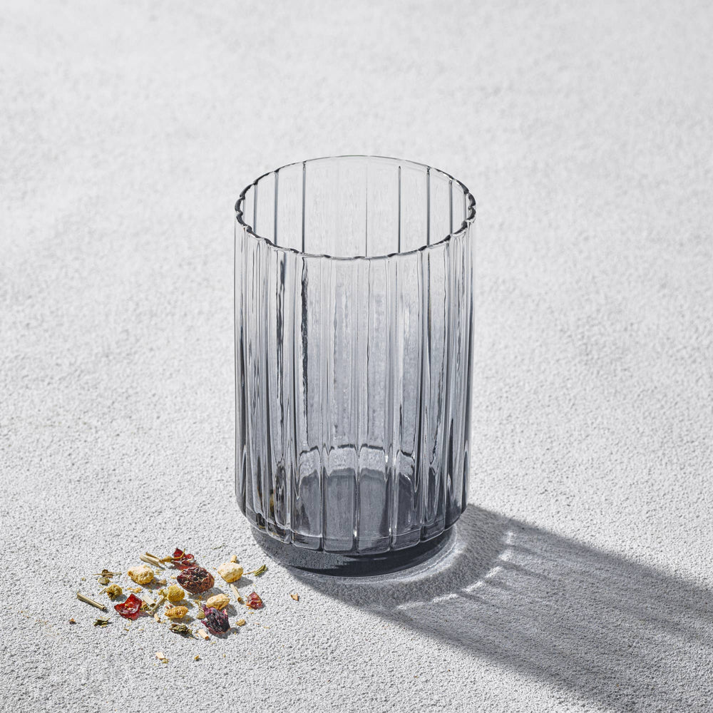 Vikko - Elegant, Rocks Glass, Smoked, 13.5 oz