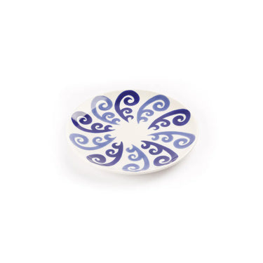 Athenee Two Tone Peacock Salad Plate