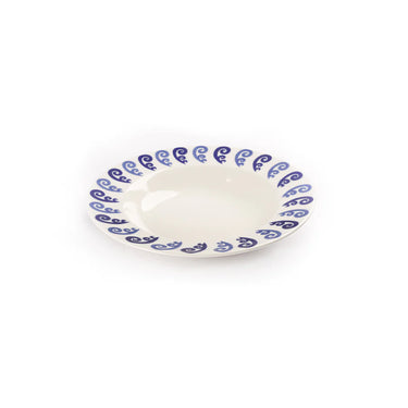 Athenee Two Tone Peacock Soup Plate
