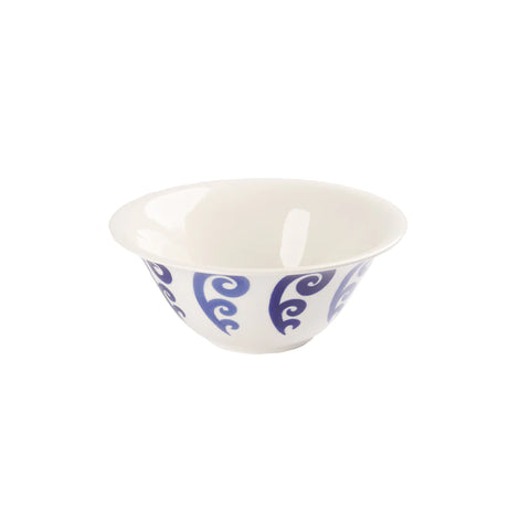 Athenee Two Tone Peacock Salad Bowl