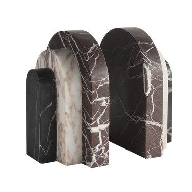 Palazzo Bookends, Set of 2