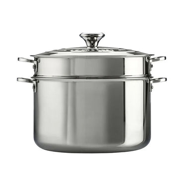 Signature Stainless Steel Stockpot with Colander Insert