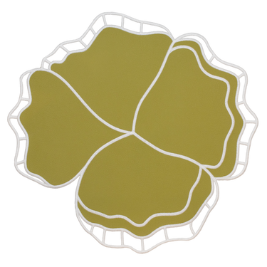 Eclipse Faux Leather Placemats, Set of 2