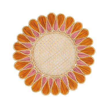Drops Placemat, Set of 4, Orange