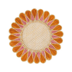 Drops Placemat, Set of 4, Orange