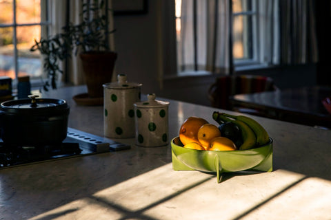 Round Standing Bowl, Large